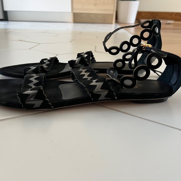 Zvelle black Suede sandals - Picture 3 of 3